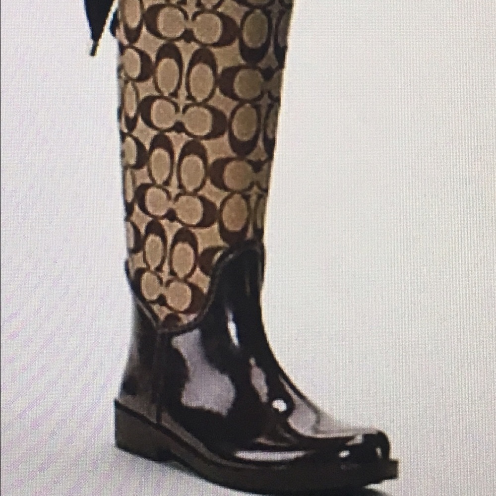 Coach rainboots