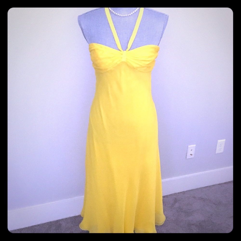 NWOT GORGEOUS RALPH LAUREN SILK DRESS