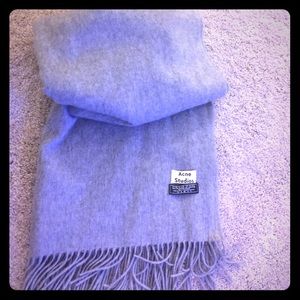 ACNE STUDIOS VIRGIN WOOL scarf