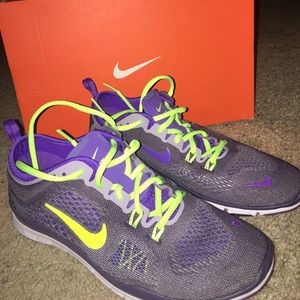 Nike Free Tri-Fit tennis shoes