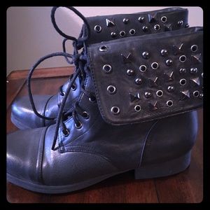 Super cute studded booties