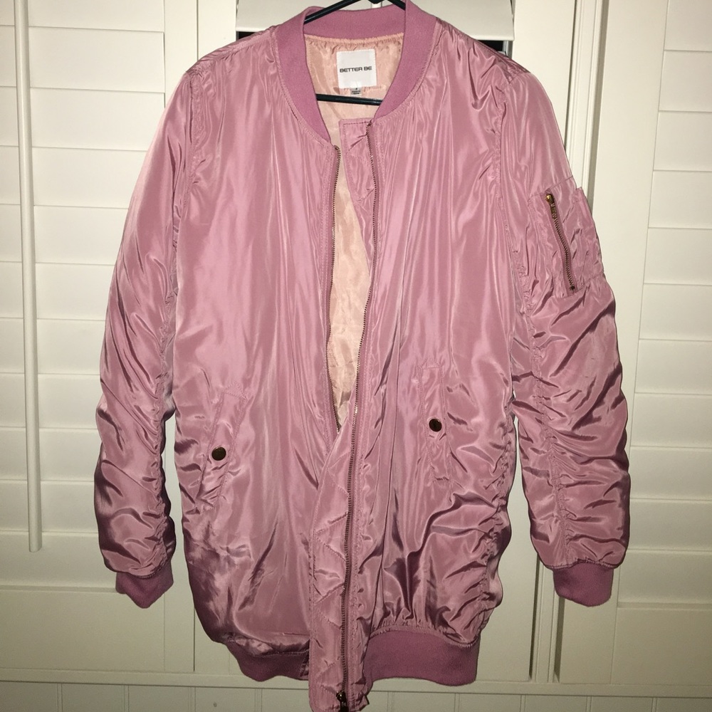 Pink windbreaker