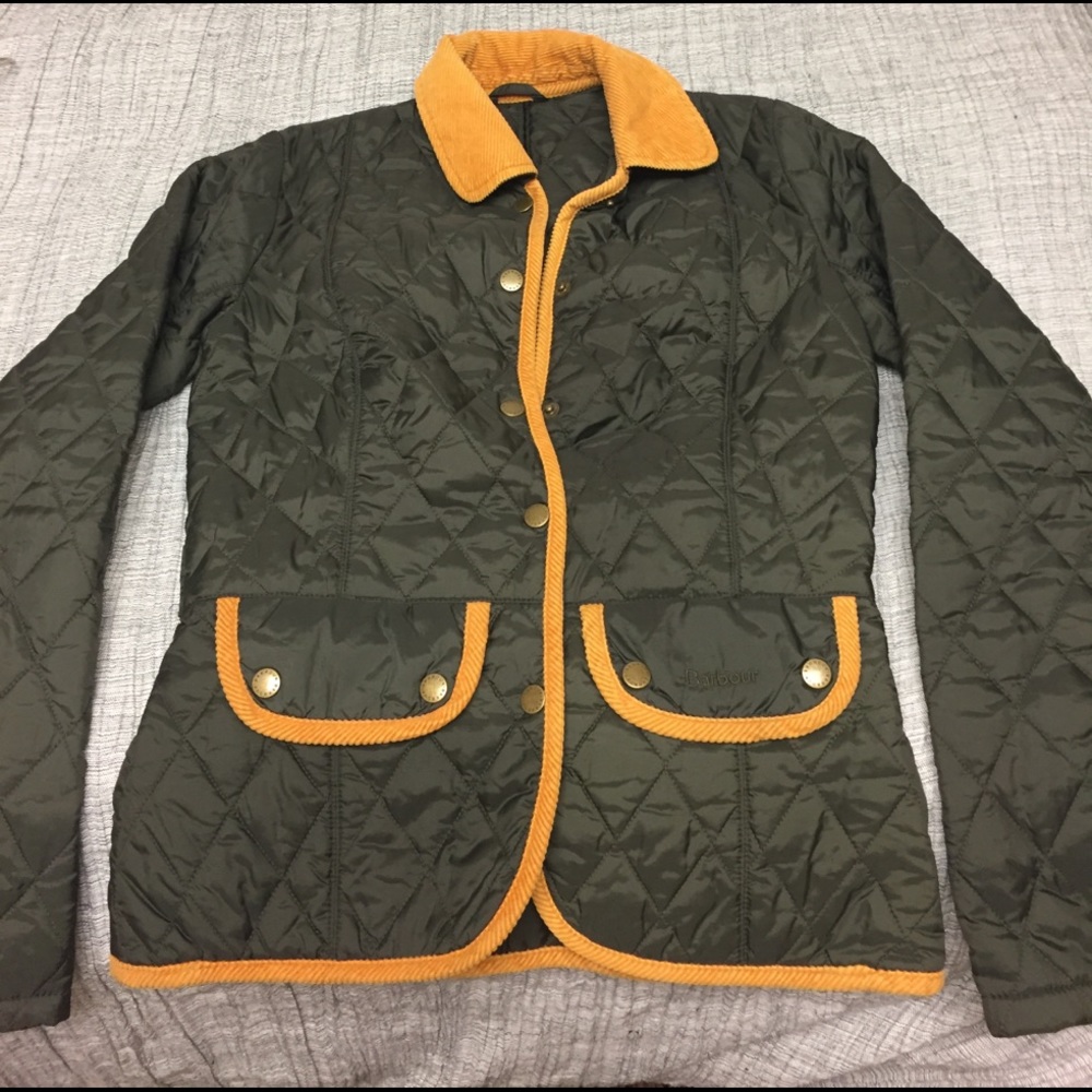 Women's quilted Barbour jacket!