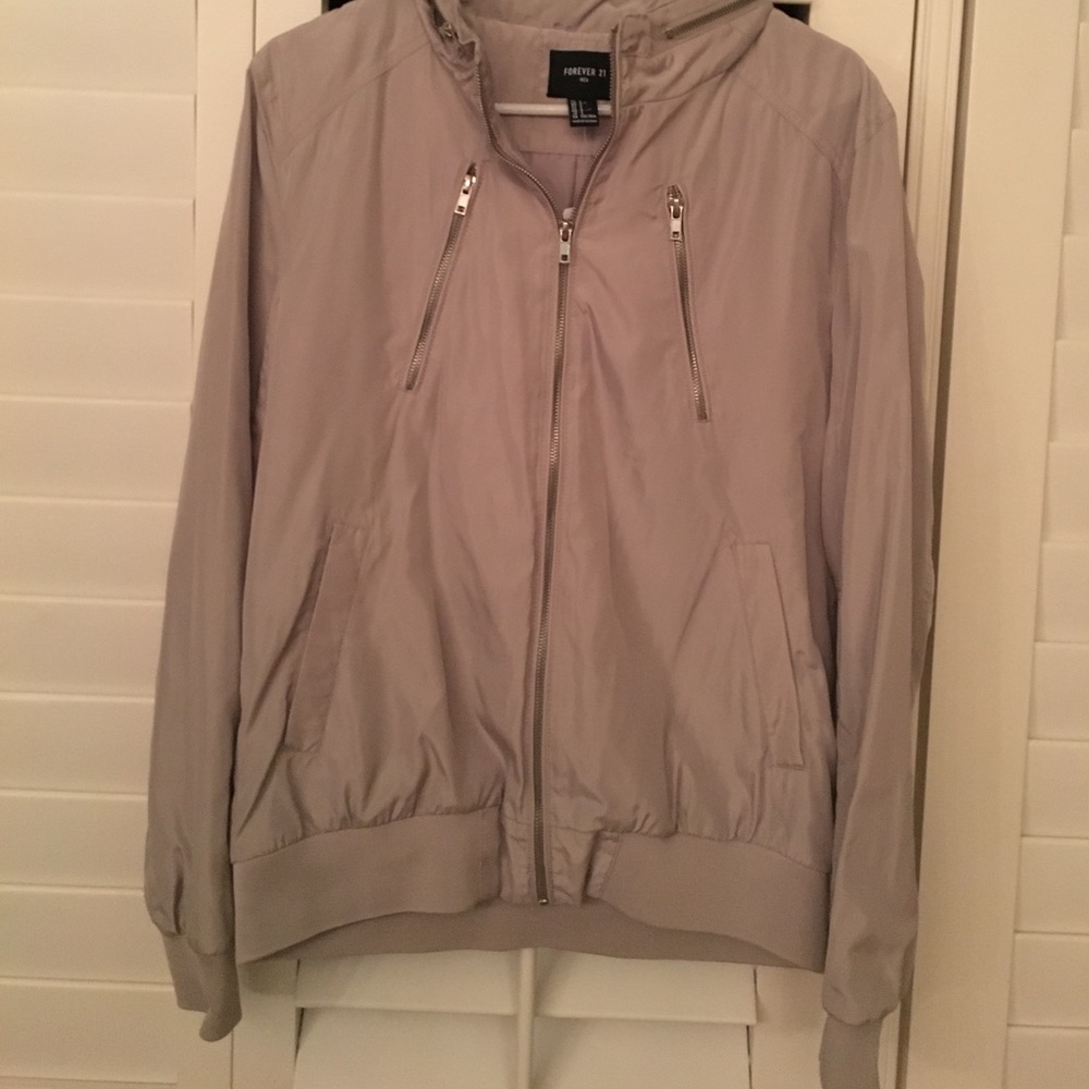 Nude wind breaker/ brand new