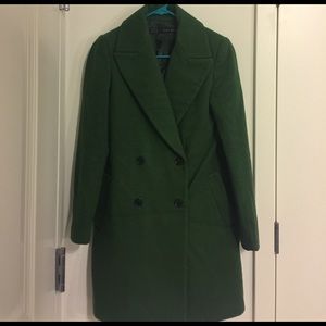 Zara green coat