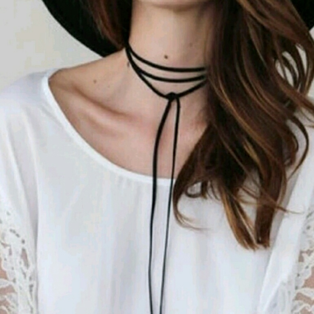 black choker