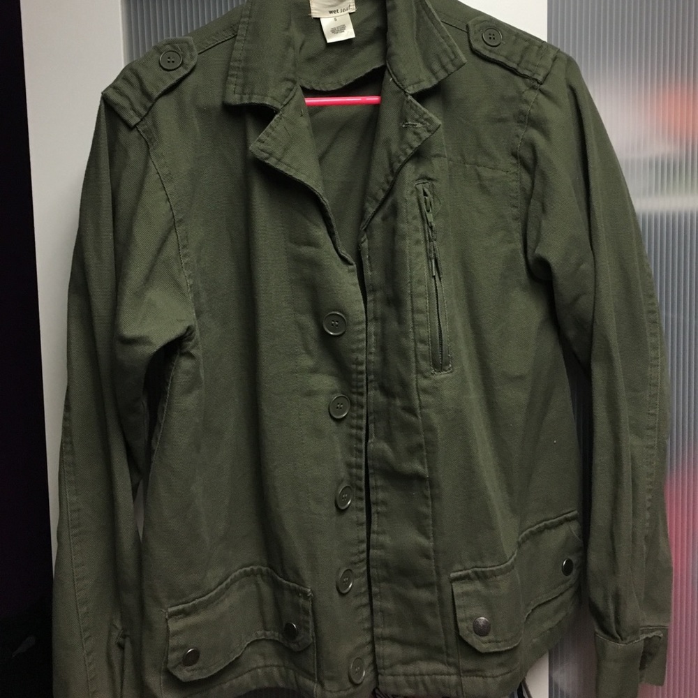 Green jacket