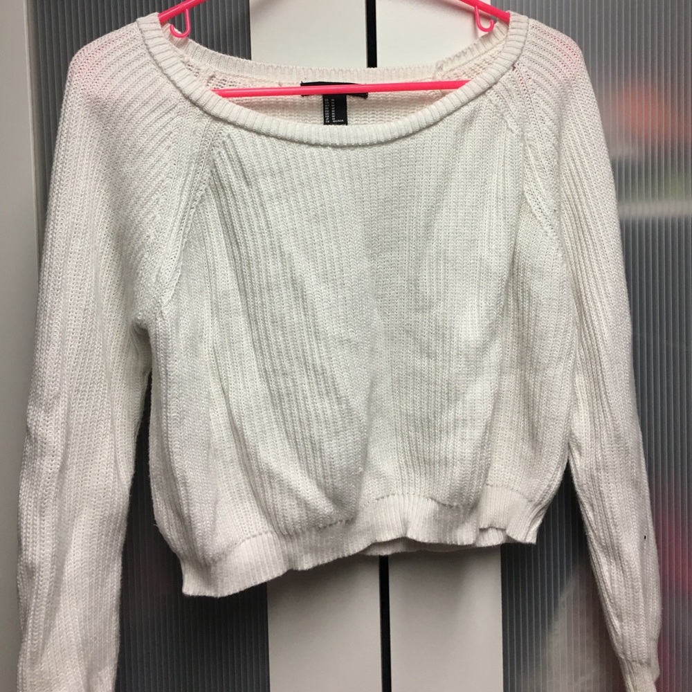 Cropped sweater