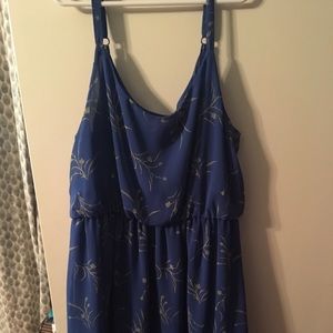 pretty blue dress!