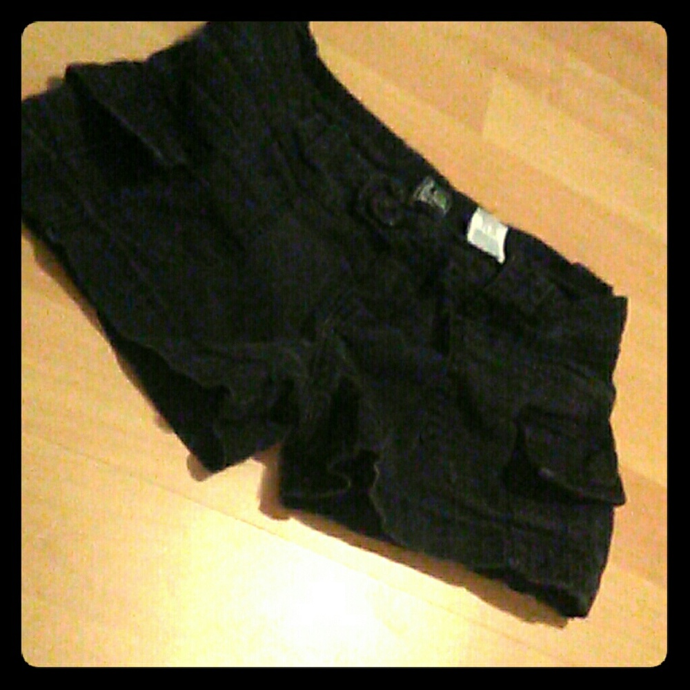 Black shorts
