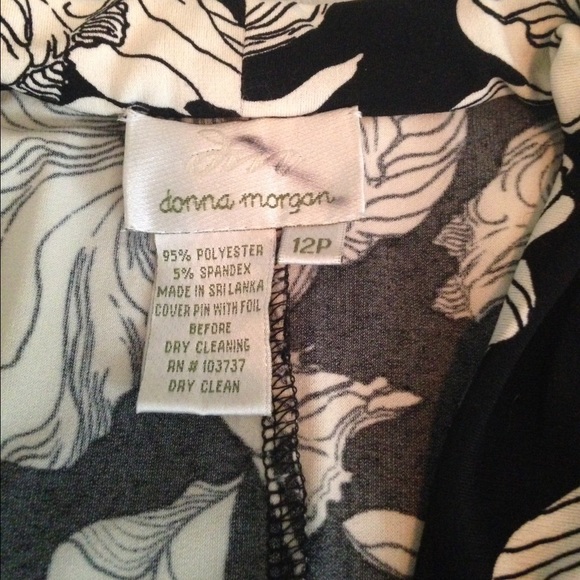 Black & White Floral Dress - Picture 5 of 7