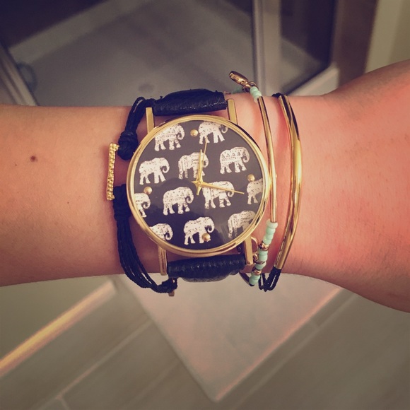Accessories - LAST ONE Herd of Elephants watch