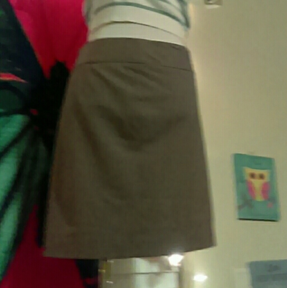 Lined pencil skirt