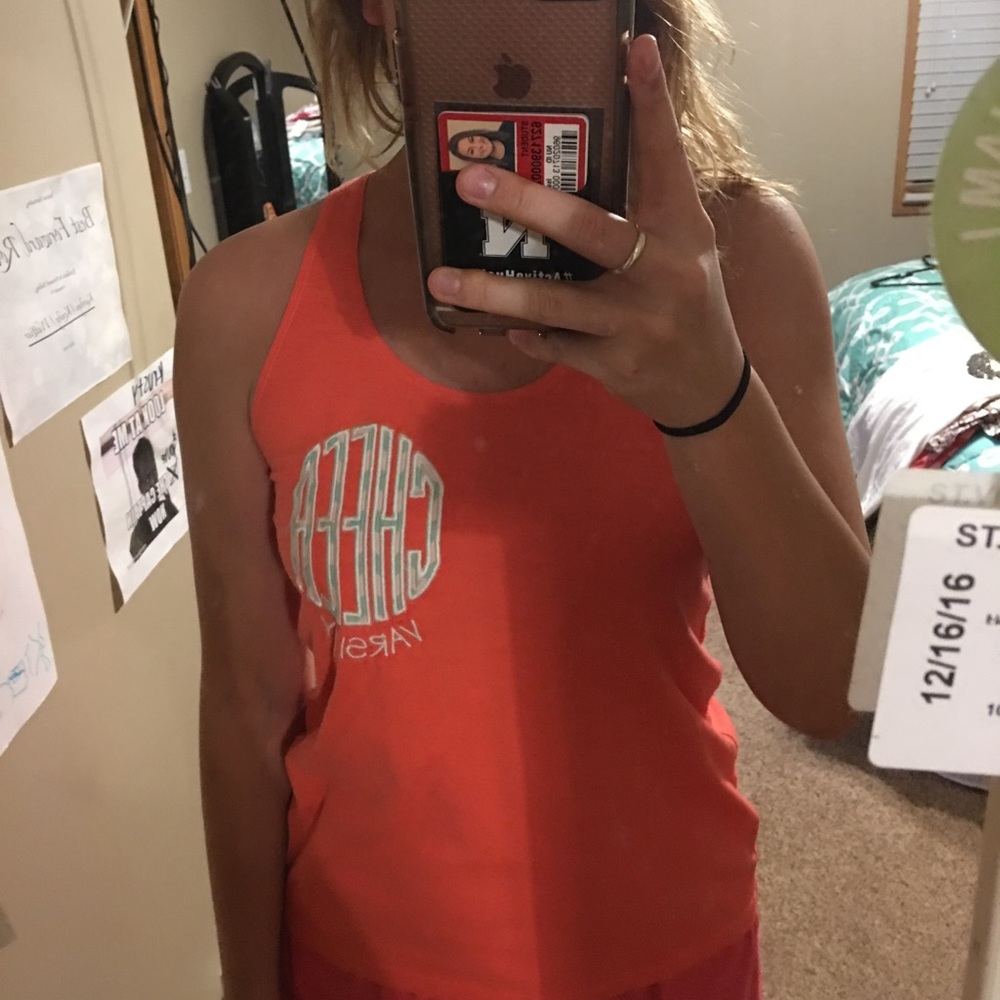 Cheerleading tank