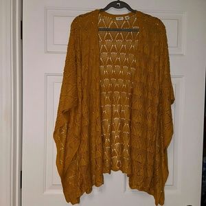 Cato mustard cardigan size 22/24