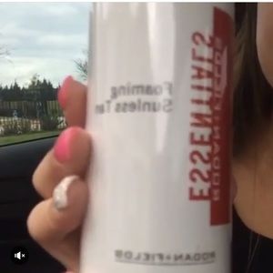 Foaming Sunless tan!