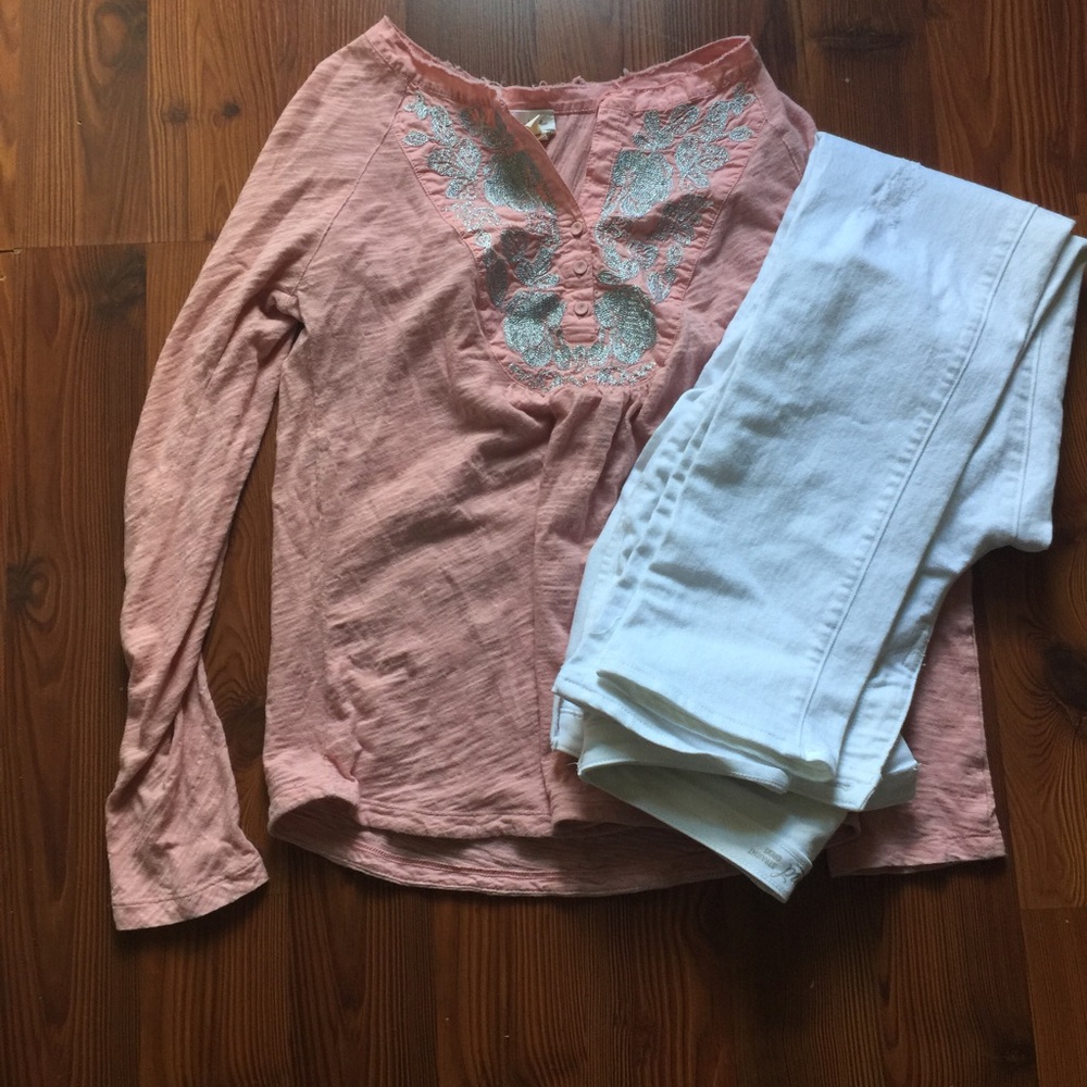 Anthropologie Meadow Rue Blouse