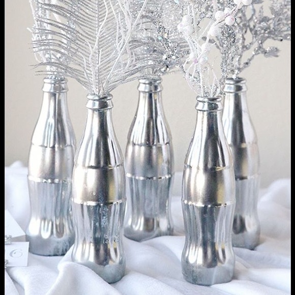 Coca Cola Other 4 Empty Glass Coke Bottles Poshmark