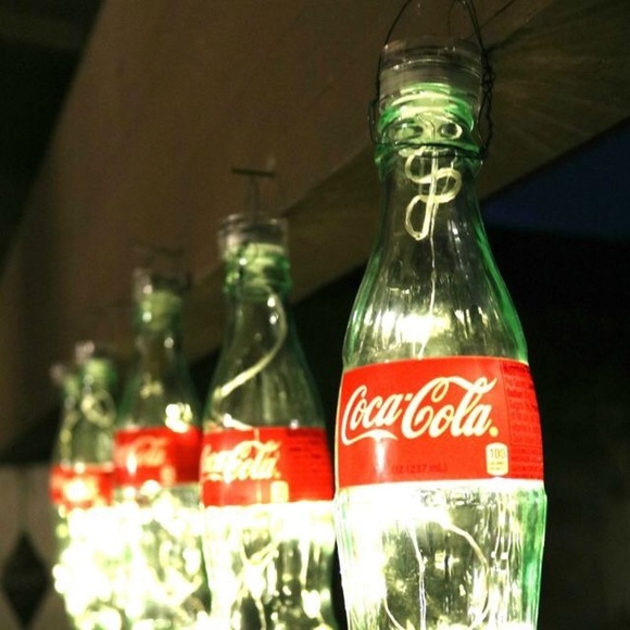 Coca Cola Other 4 Empty Glass Coke Bottles Poshmark