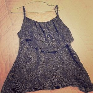 Flowy tiered tank - great for summer!