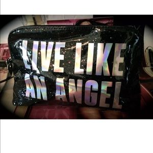 Victoria's Secret live like an angel cosmetic bag