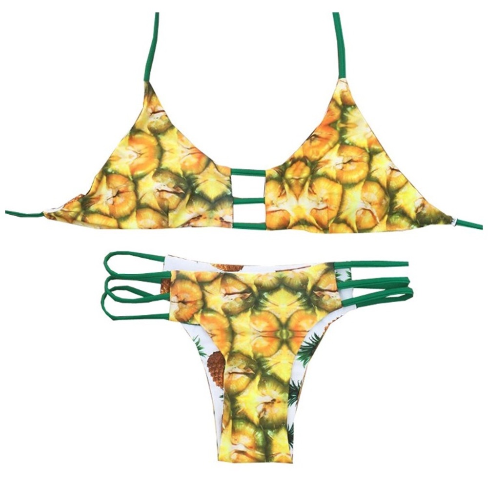 🍍 Reversible pineapple bikini set 🍍 - Picture 2 of 7