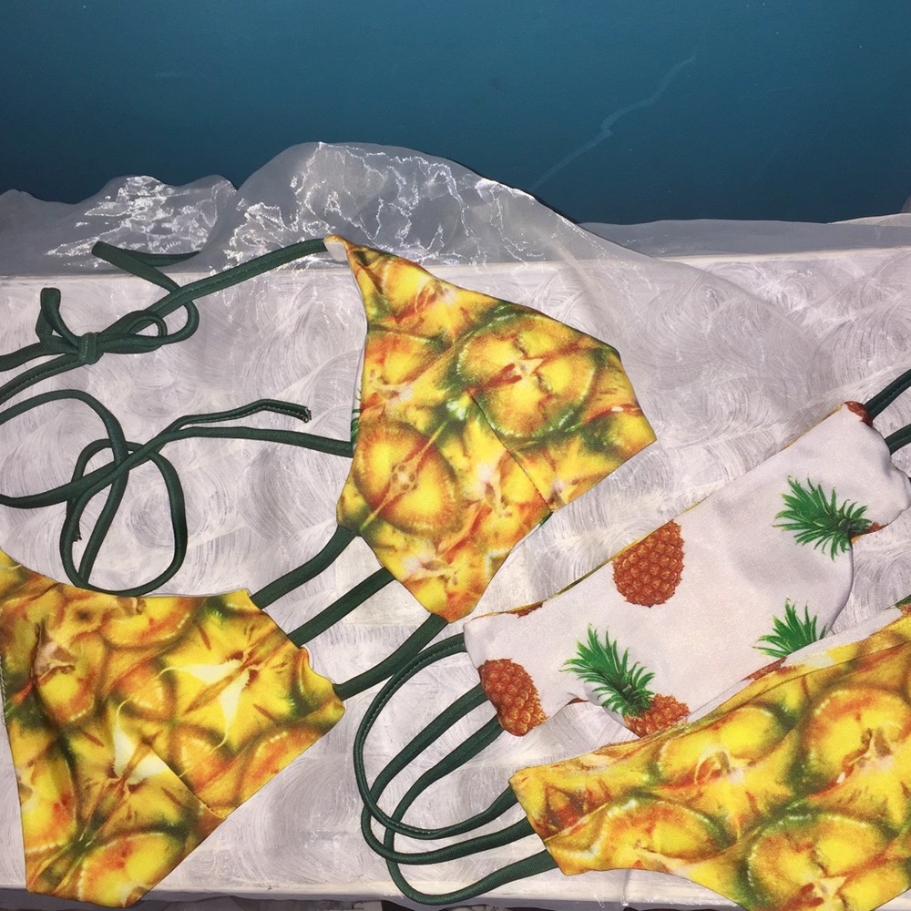🍍 Reversible pineapple bikini set 🍍 - Picture 4 of 7