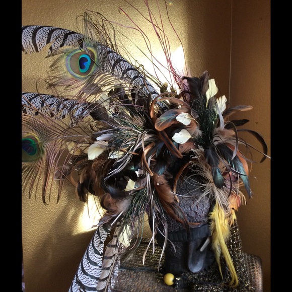 Handcrafted headdress,belly dance, Boho festival - Picture 3 of 4