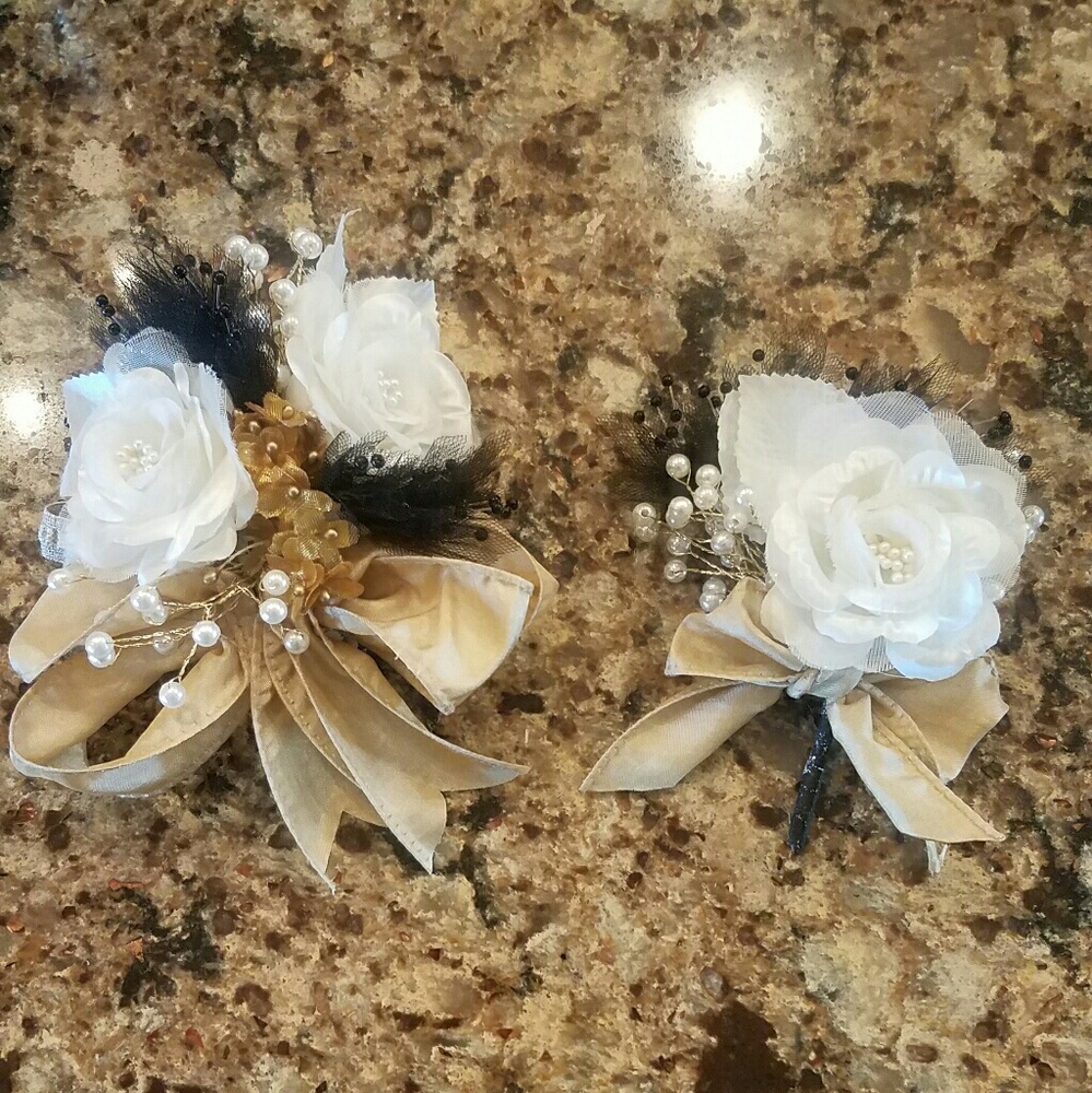 Corsage and boutonniere