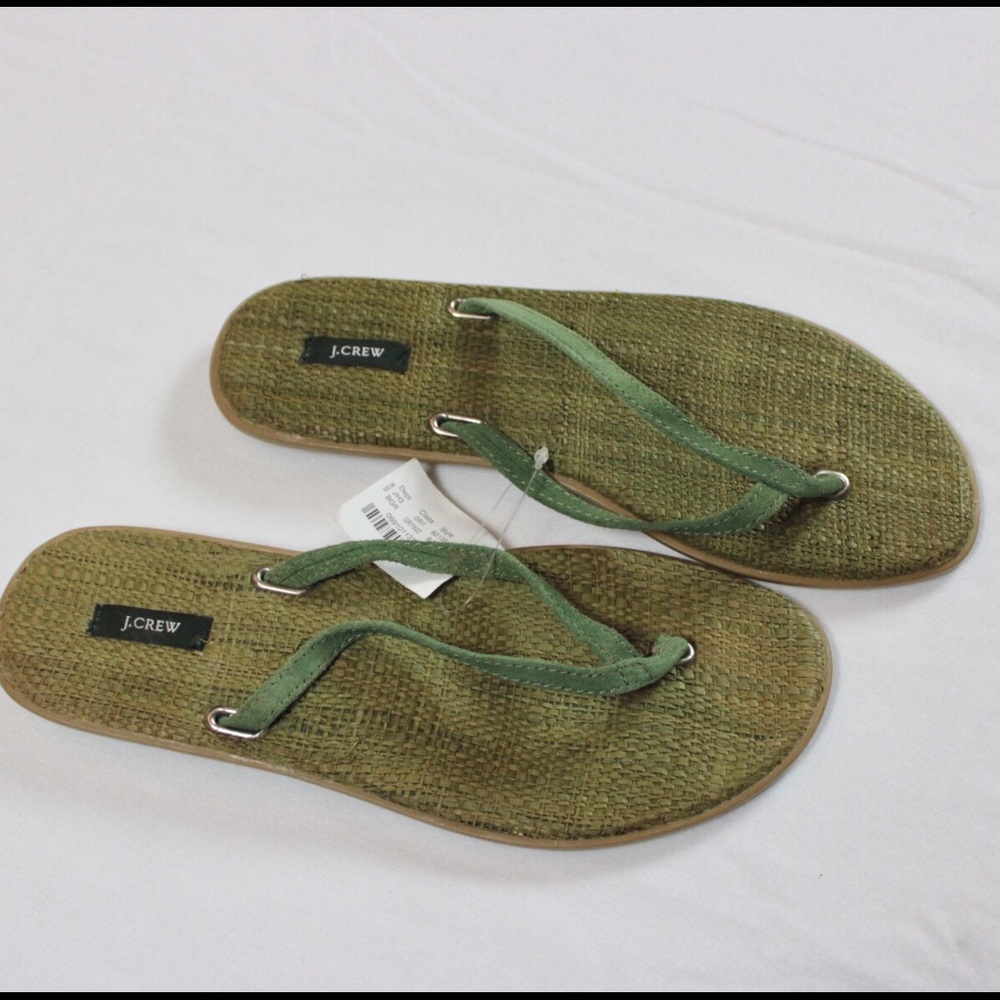 J. Crew Flip Flop Sandals NWT