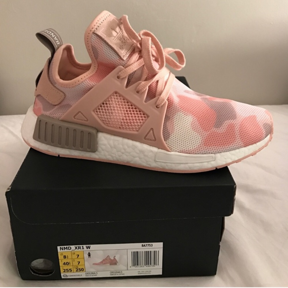 Adidas NMD XR1 Pink Camo SOLD on tradesy