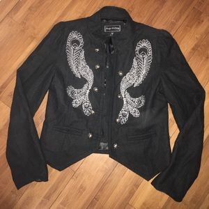 Foreign exchange bolero jacket
