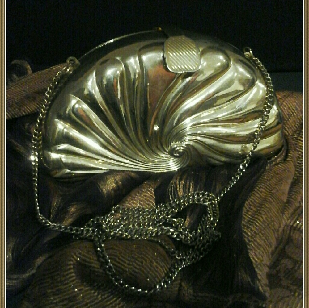 Goldtone  Clutch