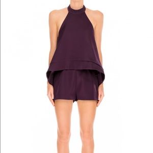 Keepsake the label plum playsuit/ romper