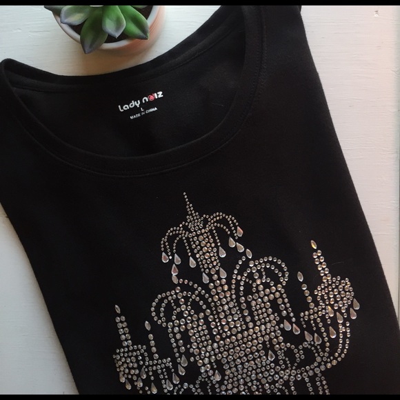 lady noiz Tops - << chandelier top >>
