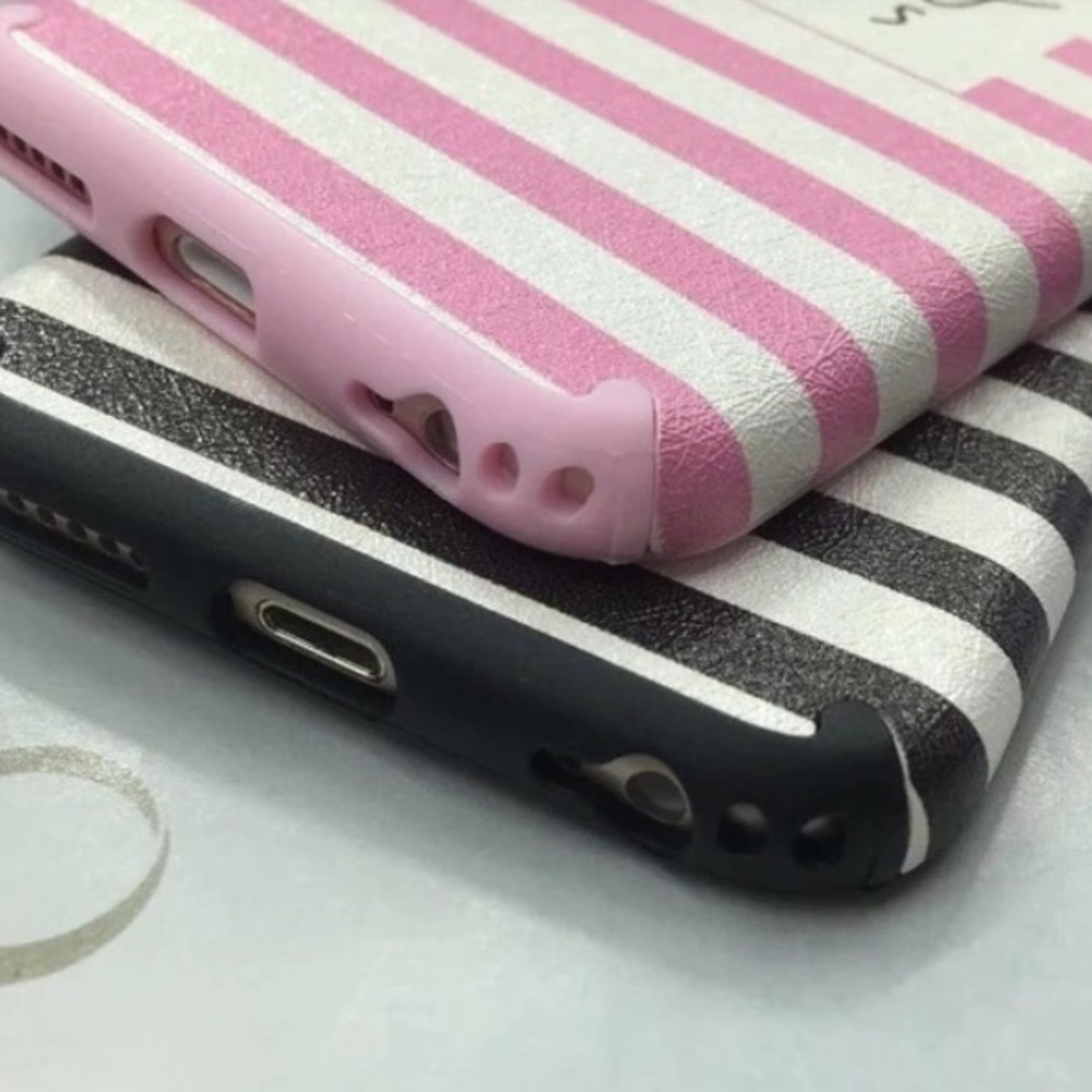 Inspo iPhone 6 case PINK stripe - Picture 2 of 3