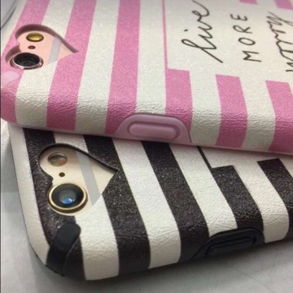 Inspo iPhone 6 case PINK stripe - Picture 3 of 3