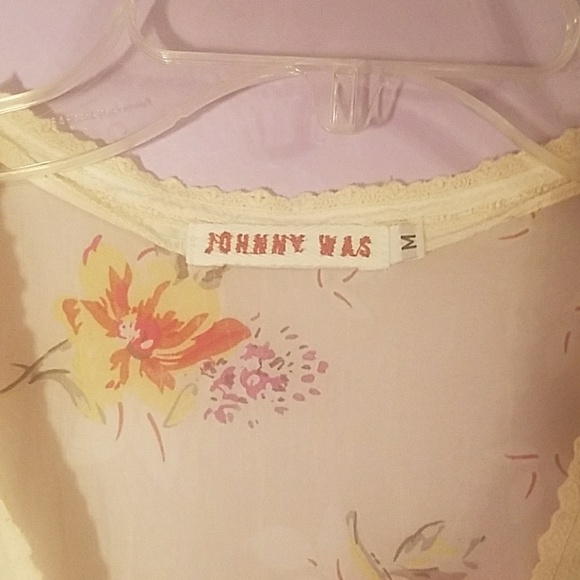 ❌SOLD❌Johnny Was Floral Tunic - Picture 2 of 4