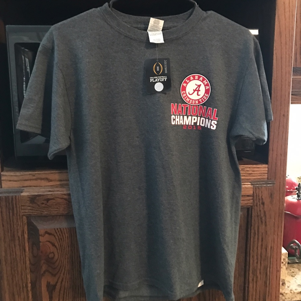 Alabama NCAA 2015 Championship Tshirt YOUTH Large
