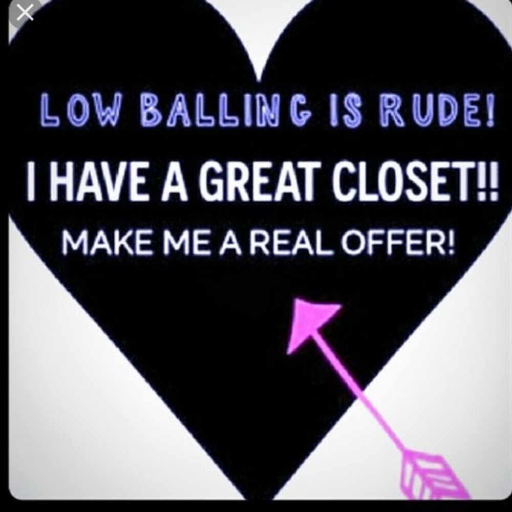 Notice: lowballers will be blocked immediately
