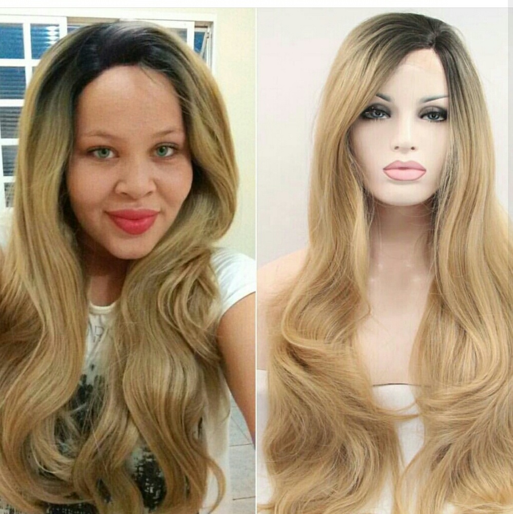 Blonde Beauty Full Lace Front Wig - Picture 3 of 3
