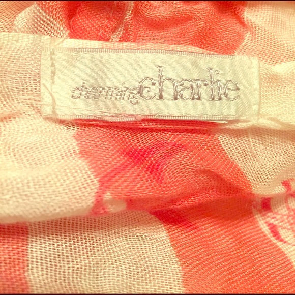 Coral Infinity Scarf - Picture 6 of 6