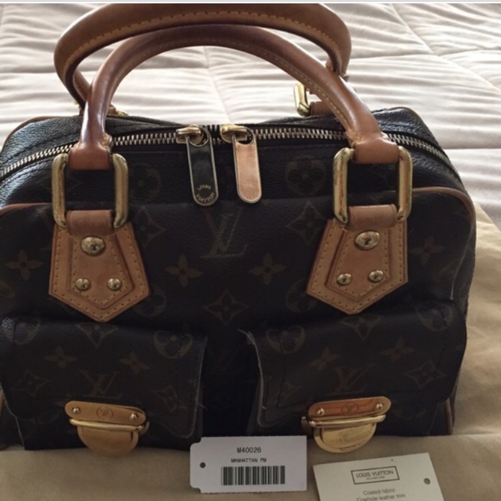 🎀🎀 Louis Vuitton , Manhattan PM ,🎀🎀