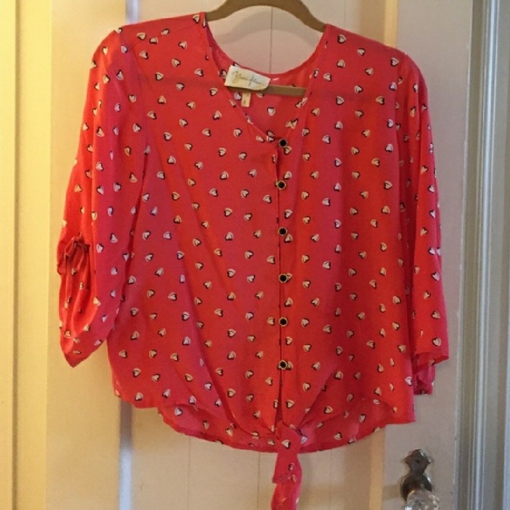 Yumi Kim tie front top