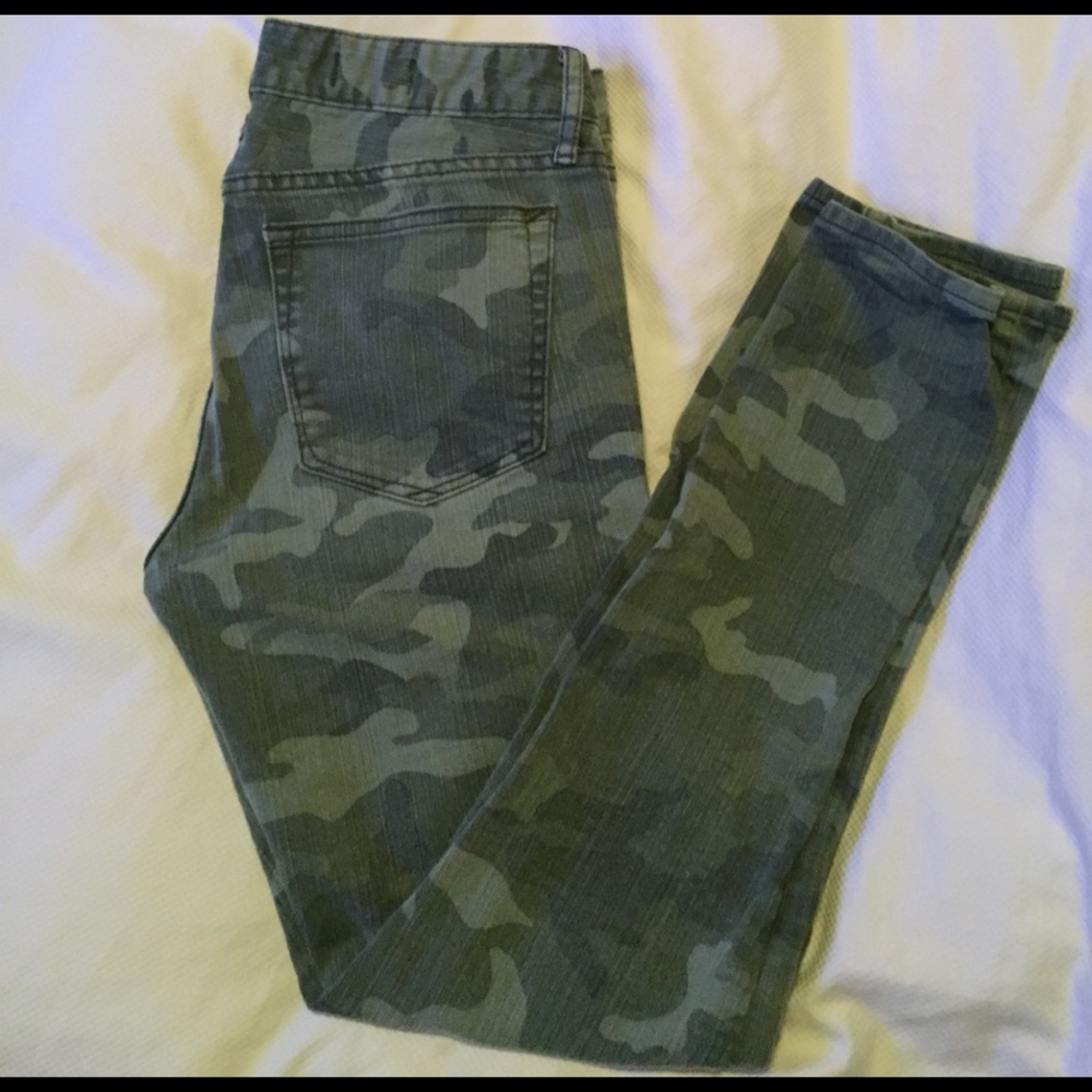 GAP  always skinny camouflage jeans