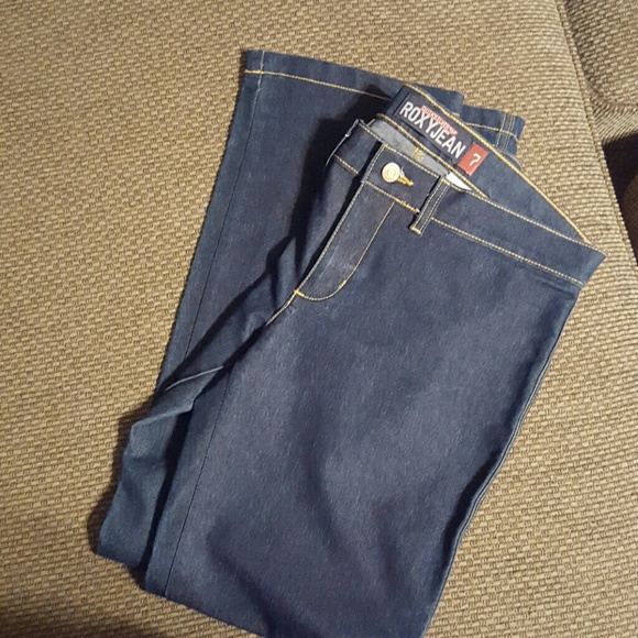 Quiksilver Roxy jeans size 7 and pink fitted shirt - Picture 2 of 7