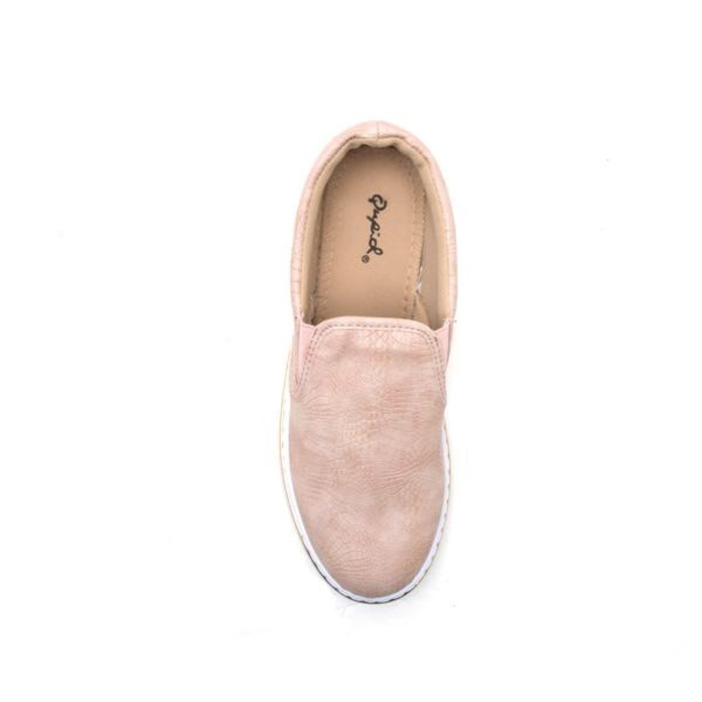 Blush Snake Print Sneakers - Picture 6 of 6