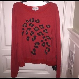 Wildfox Animal Printed Sweatshirt