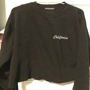brandy melville cropped sweater