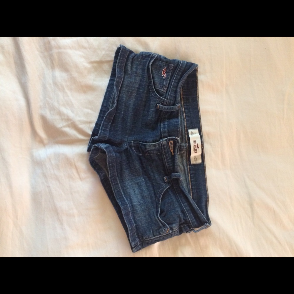 Navy blue hollister shorts